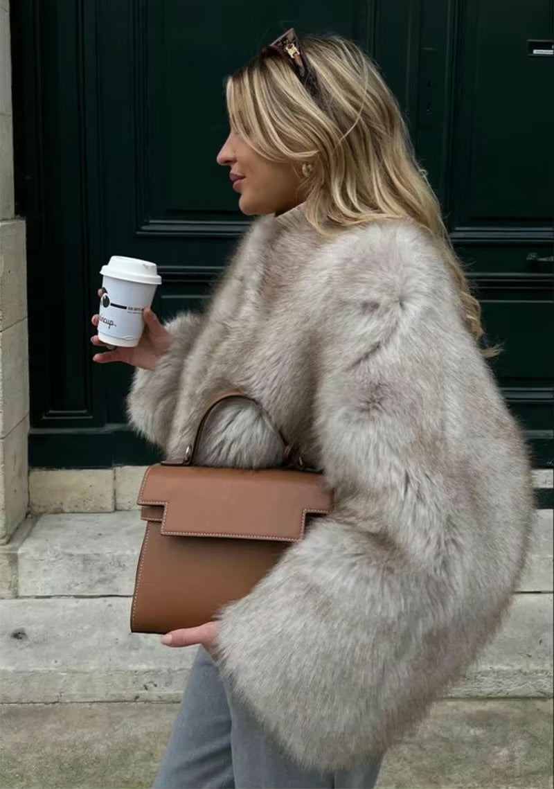 Olivia Winter Faux Fur Jacket