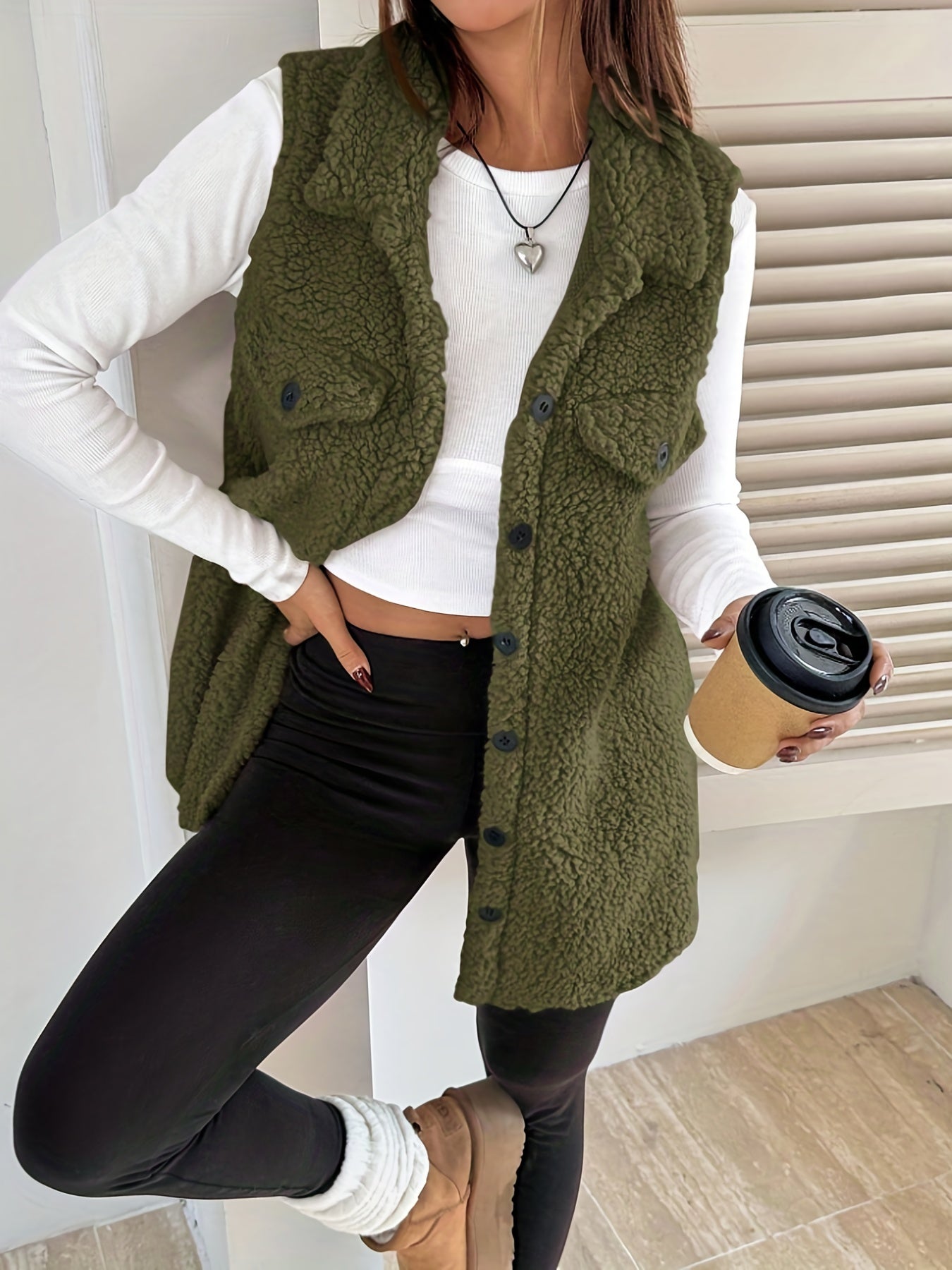 Aurelia | Elegant Sleeveless Blazer Vest for Women