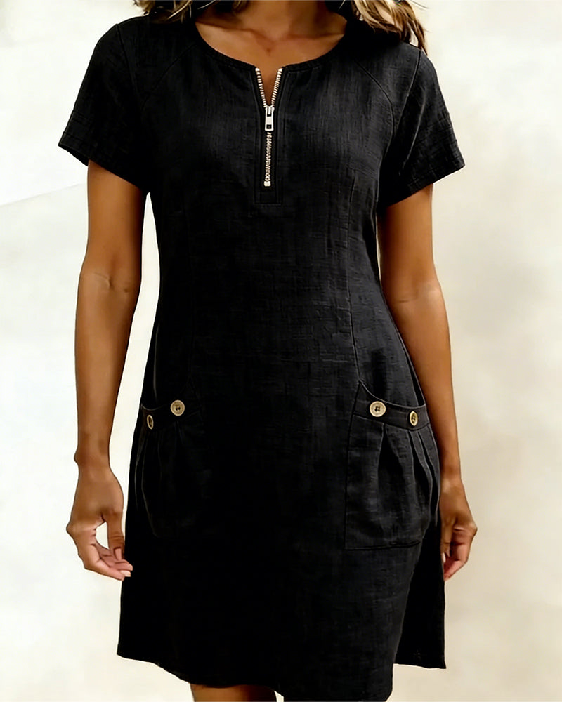 The Artisan Zip | Pocket Dress