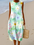 Erin | Midi Dress Pastel Blossom