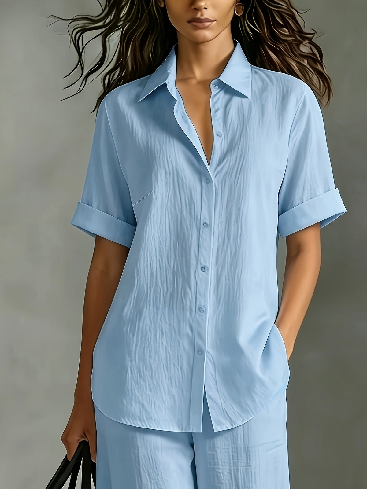 Clara | Resort Shirt Set