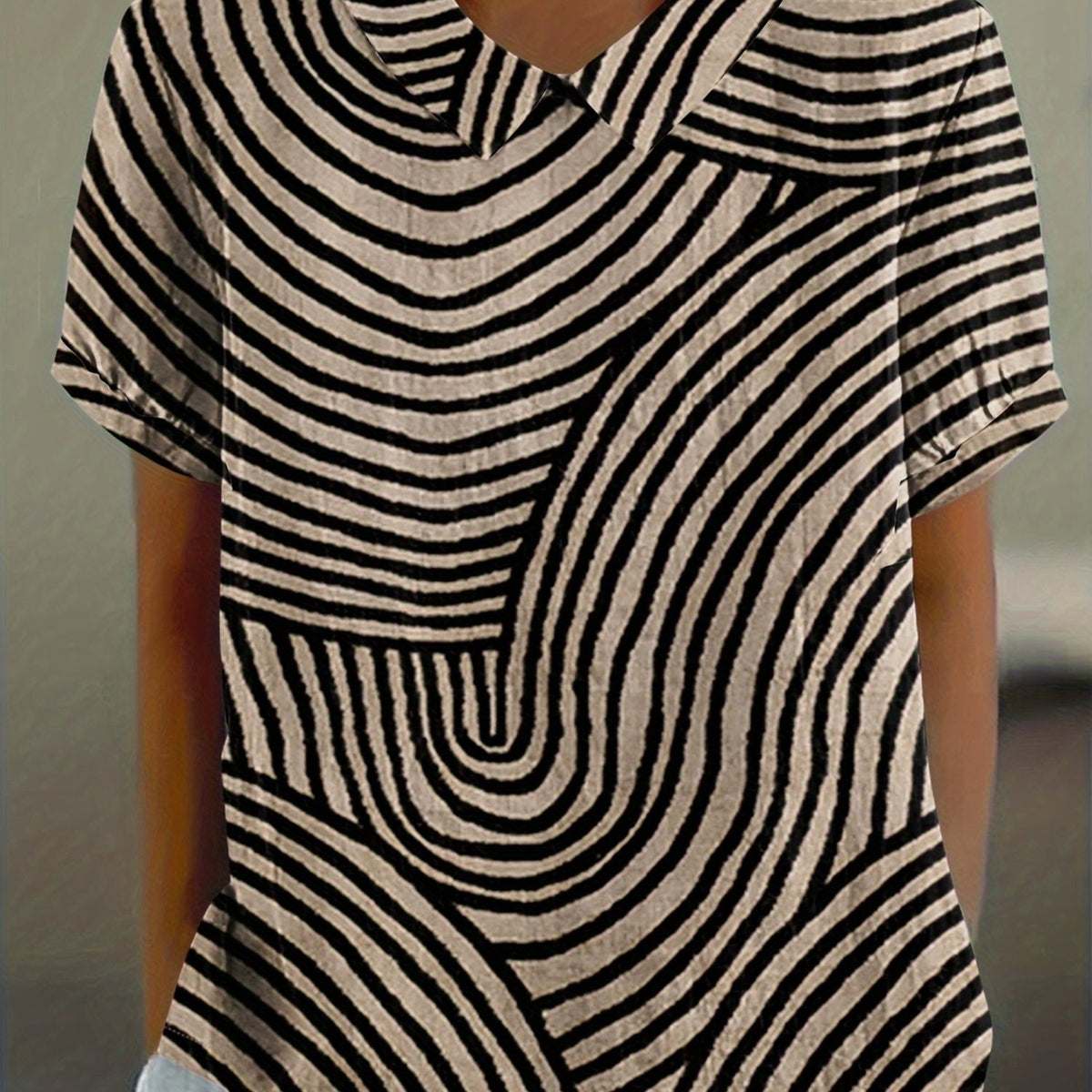 Shimida | Vintage Geometric Shirt