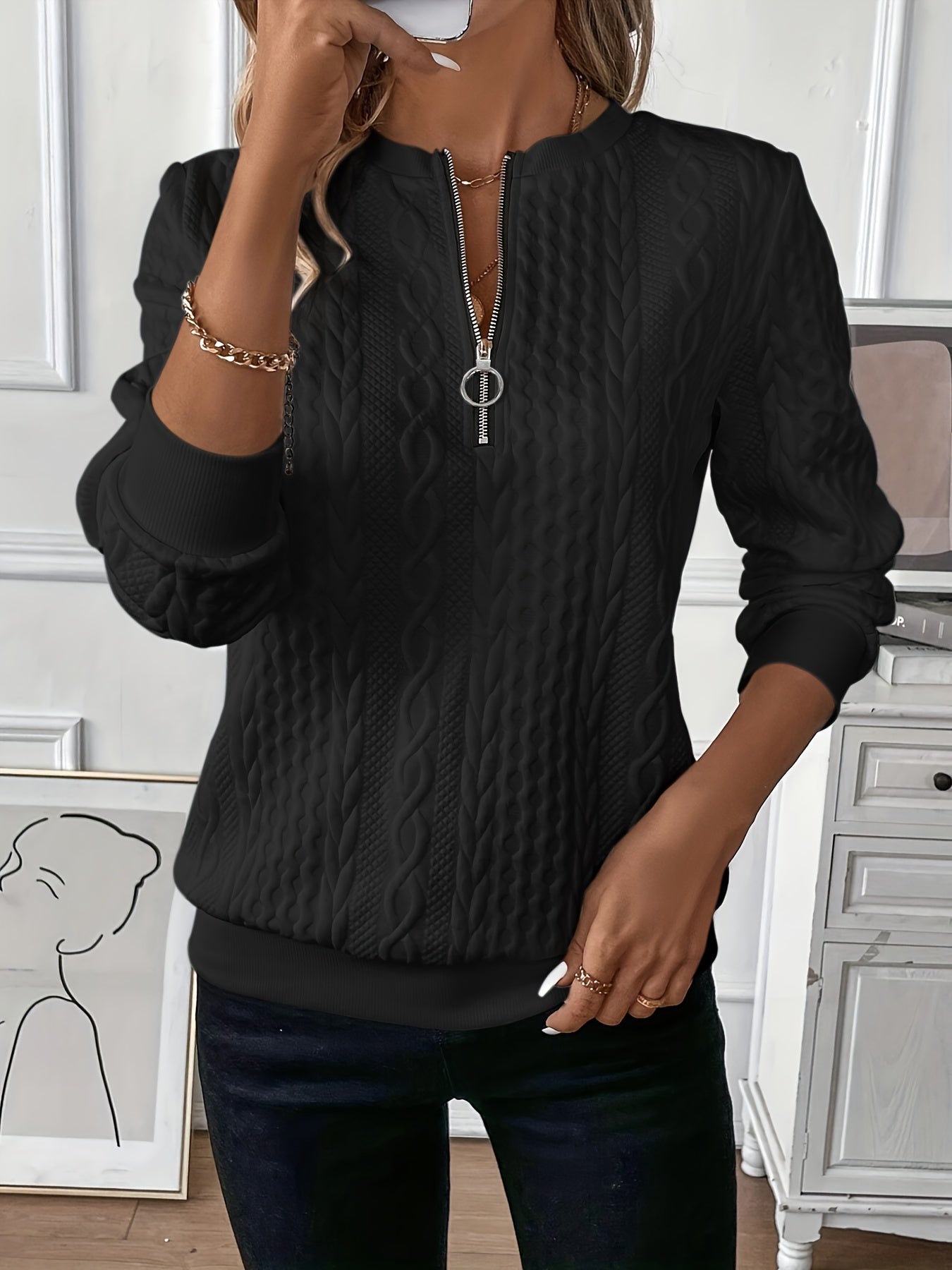 Luna | Stylish Knitted Jumper for Women