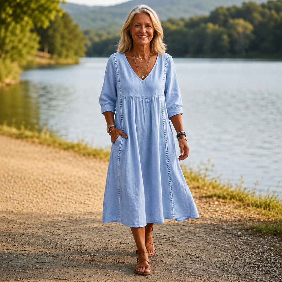 Carmen | Elegant Leightweight Maxi Dress