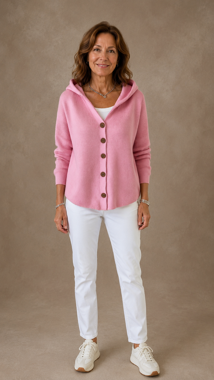 Janet Trendy Hoodie Cardigan for Women
