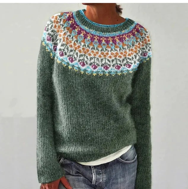 Julia | Women's Vintage Knit Sweater
