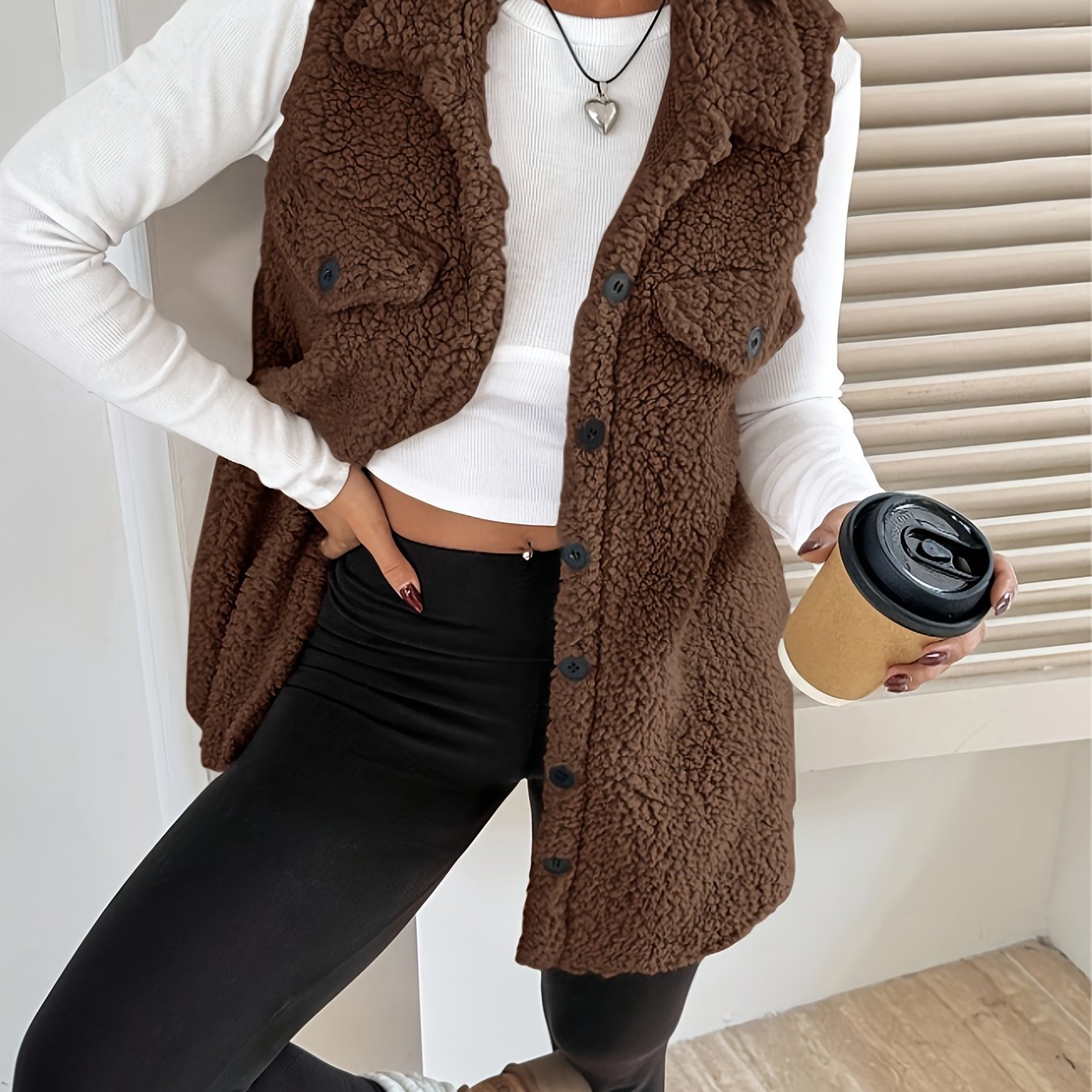 Aurelia | Elegant Sleeveless Blazer Vest for Women