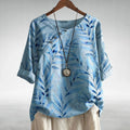 Women's Printed 3/4 Sleeve Blouse