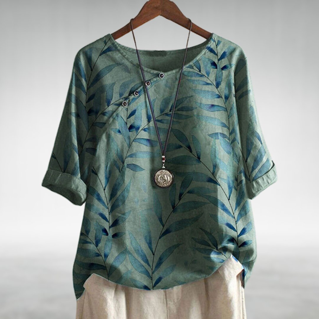 Women's Printed 3/4 Sleeve Blouse