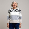Pascalina Comfortable Leopard Jumper for Women