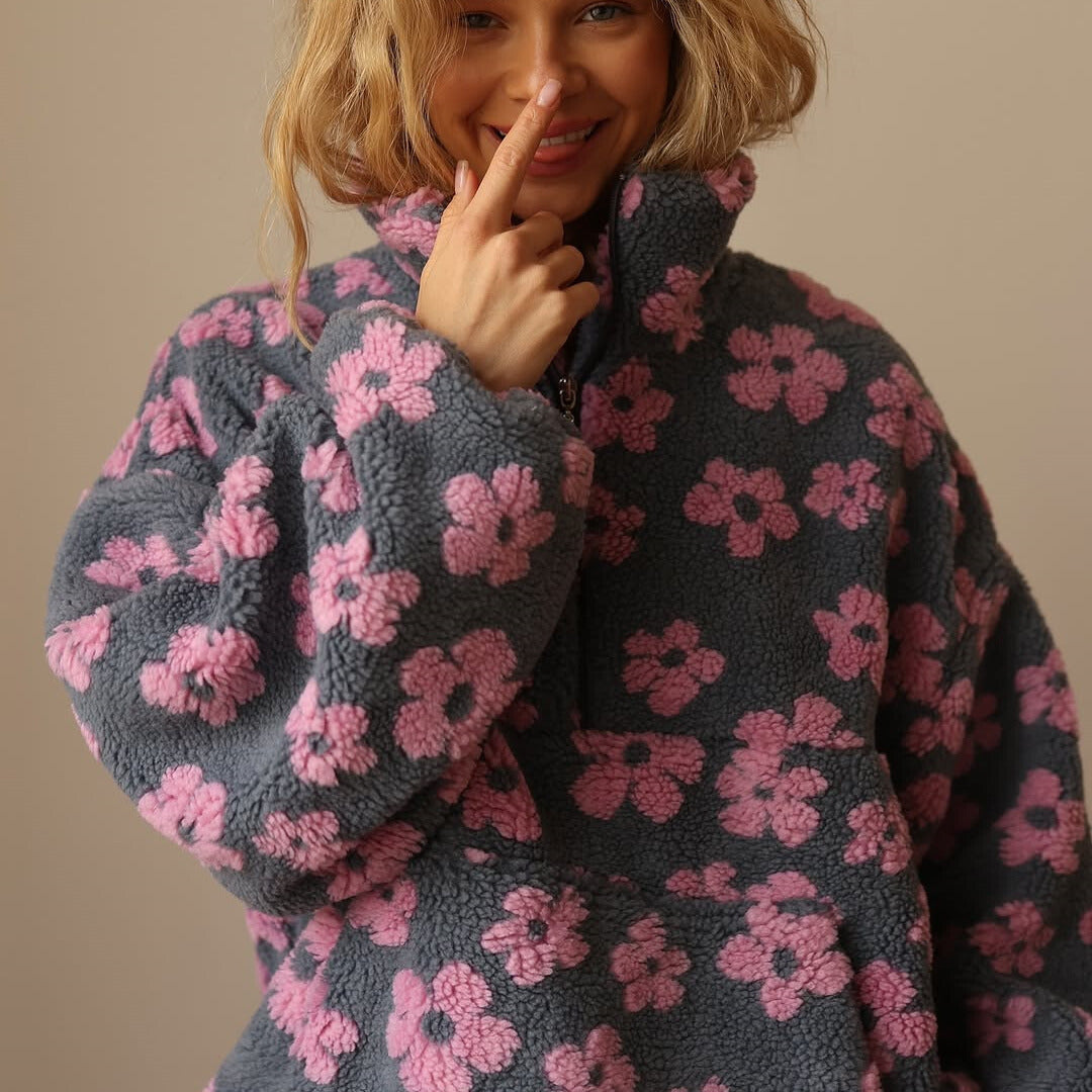 Sofia Autumn Flower Jumper for Women