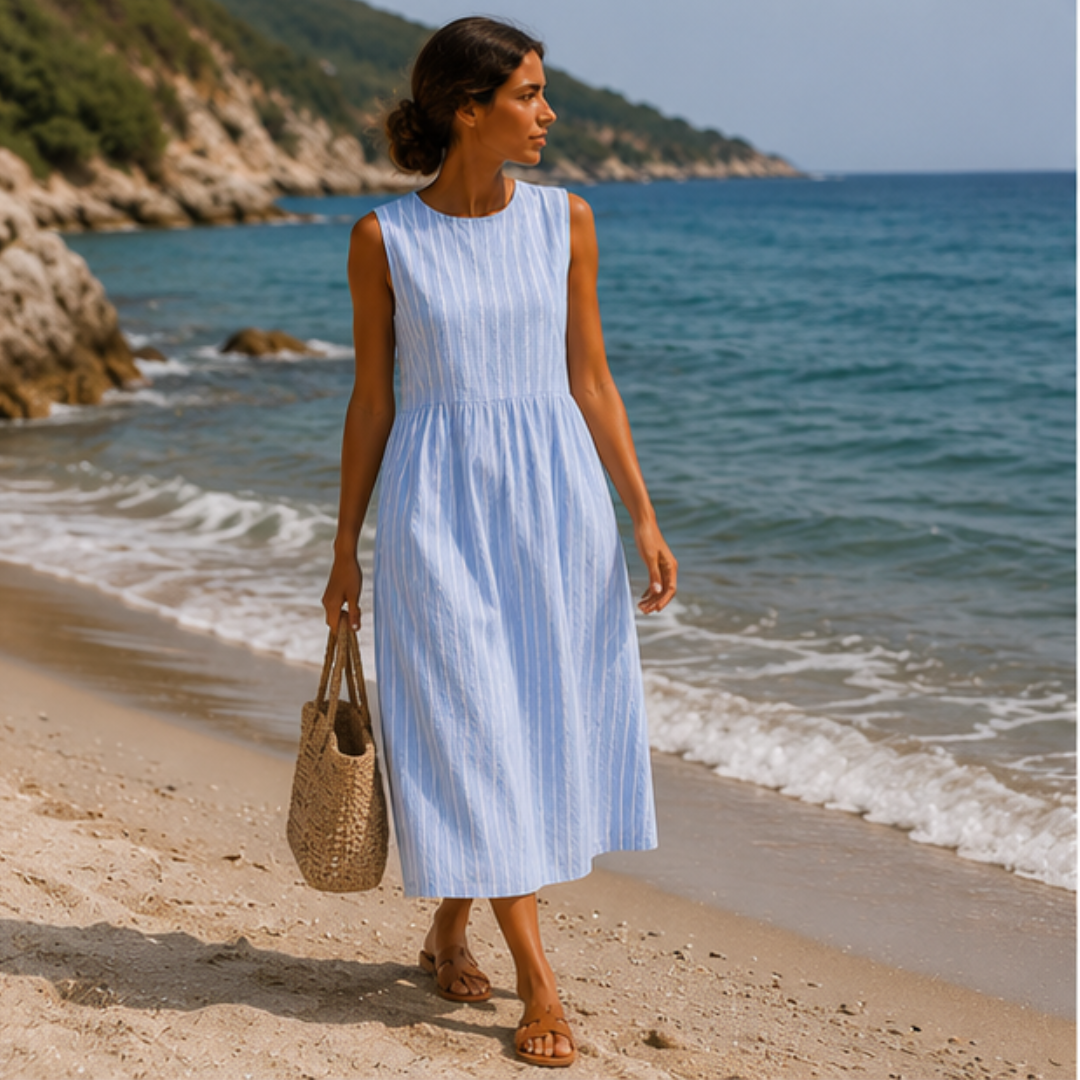 Anaïs | Striped Coastal Dress