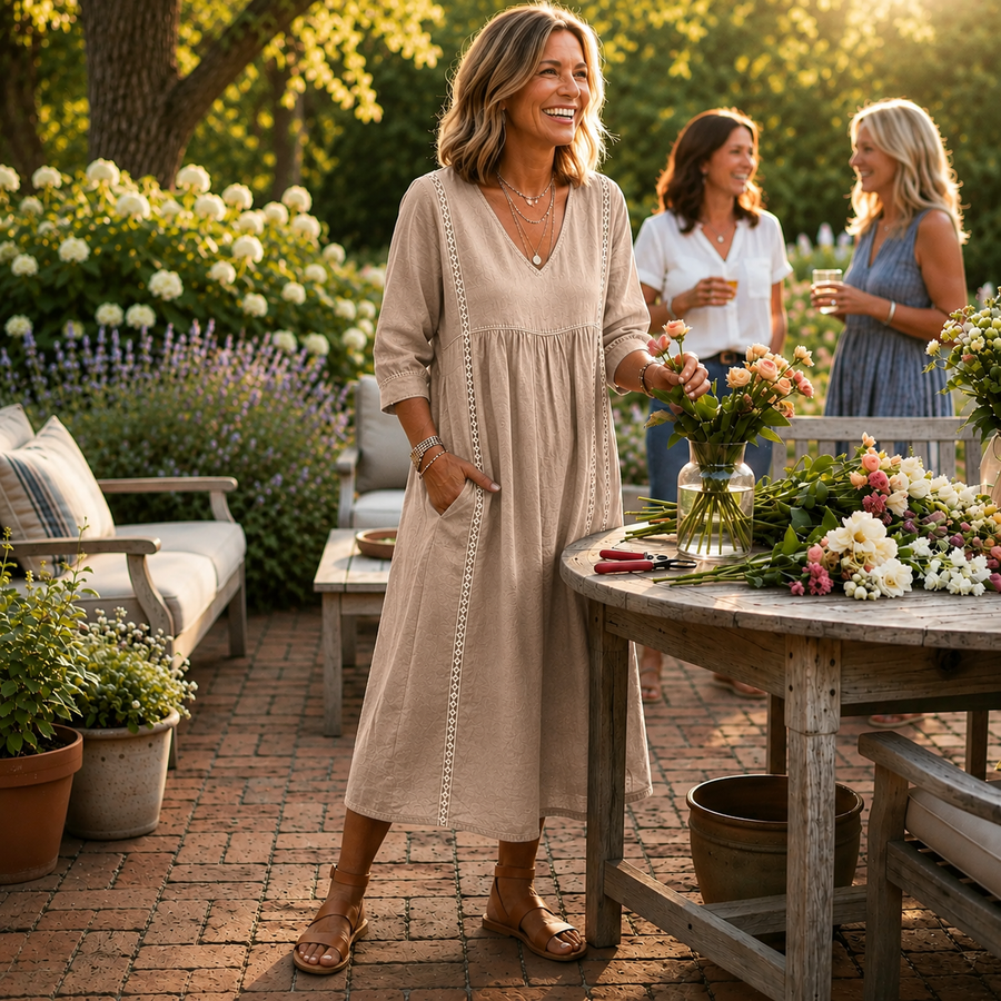 Carmen | Elegant Leightweight Maxi Dress