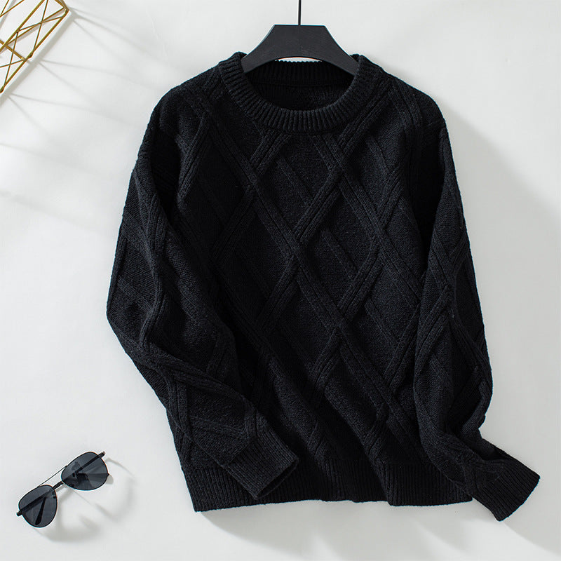 LUMARA |  Diamond Knit Pullover Women