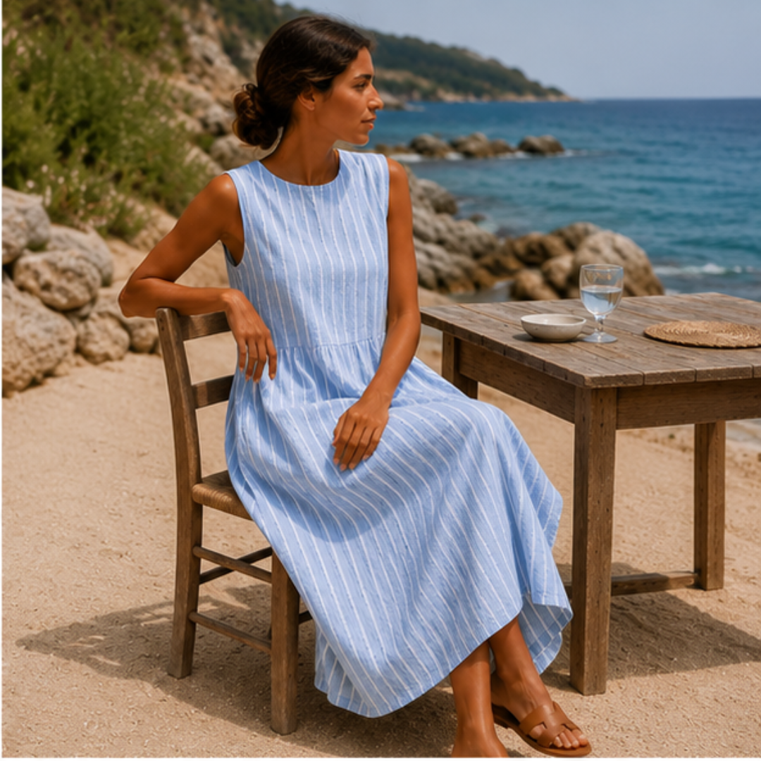 Anaïs | Striped Coastal Dress