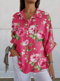 Samaria | Rose Floral Blouse
