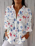 Iris | Relaxed Floral Shirt