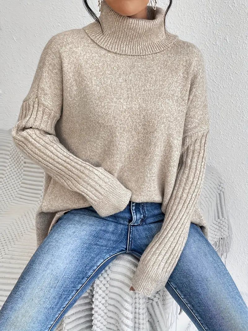 Brigitte | Casual Turtleneck Ladies