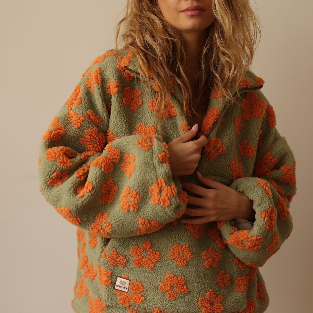 Sofia Autumn Flower Jumper for Women