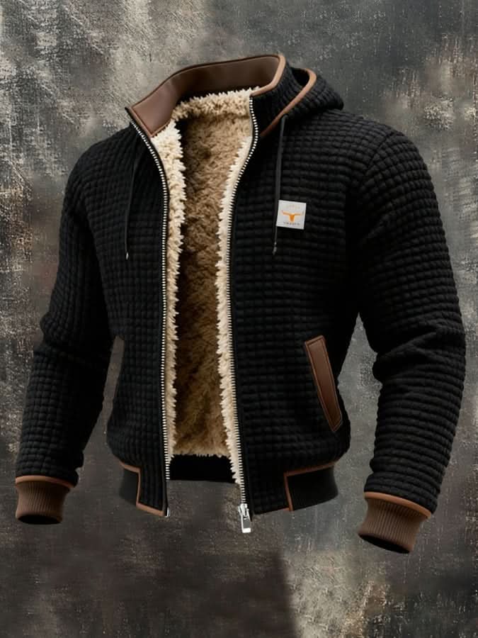 ARDEN LINED QUILTED FLEECE JACKET