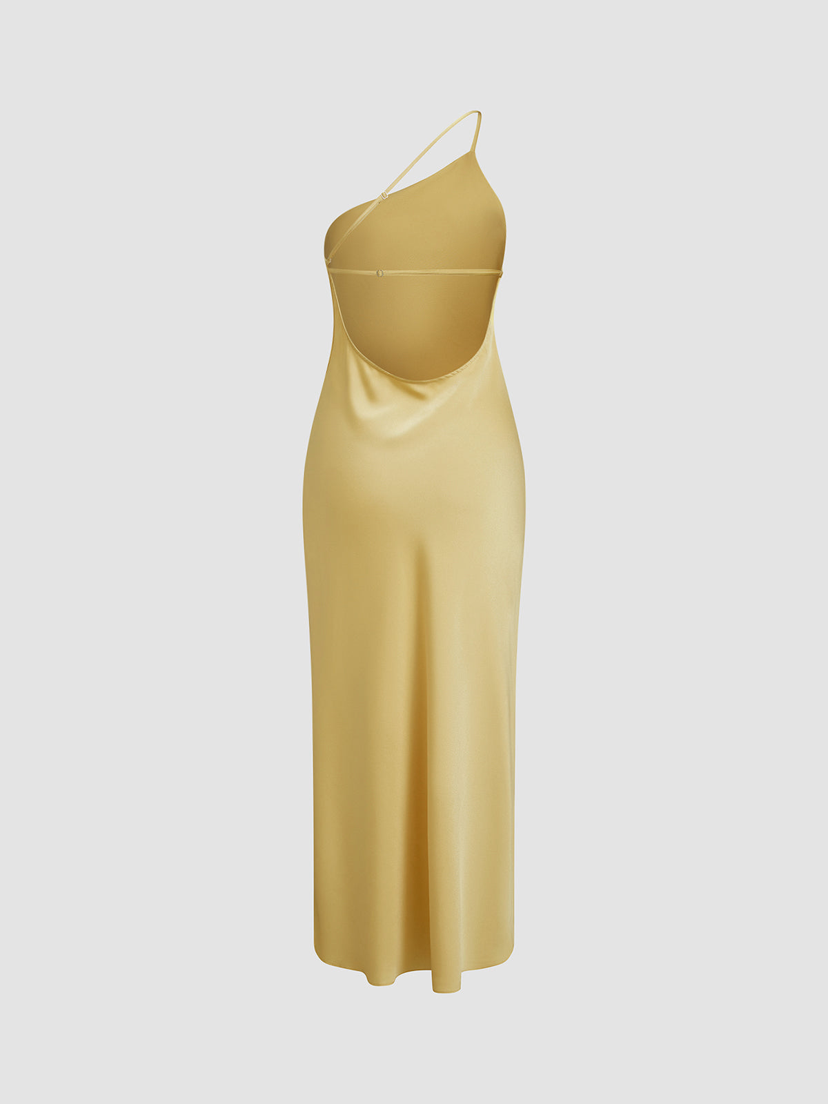 Moonlight Luxe Backless Slip Dress