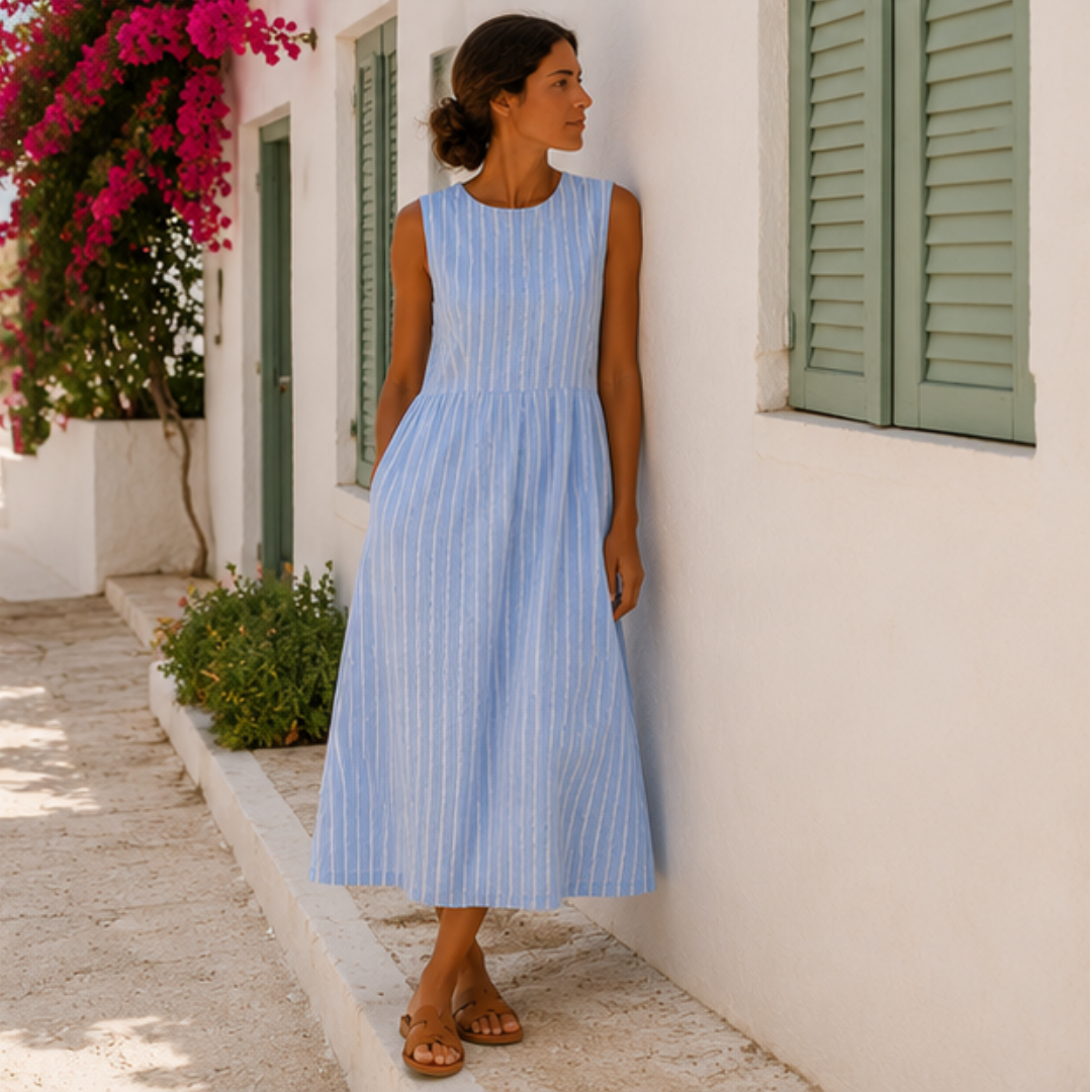 Anaïs | Striped Coastal Dress