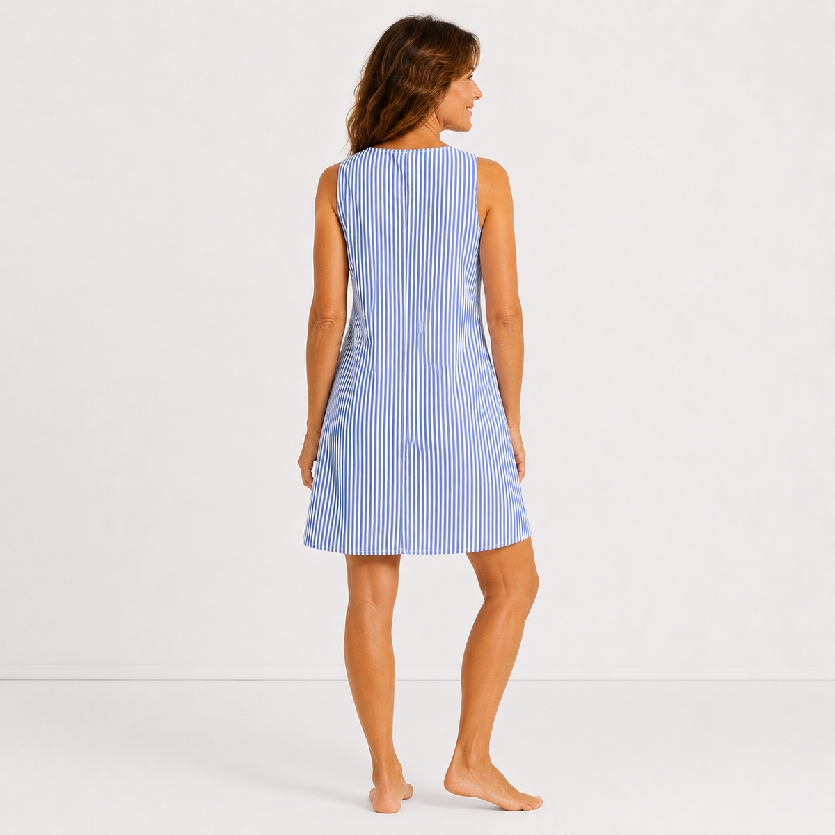 Isabeau | Striped Strappy Dress