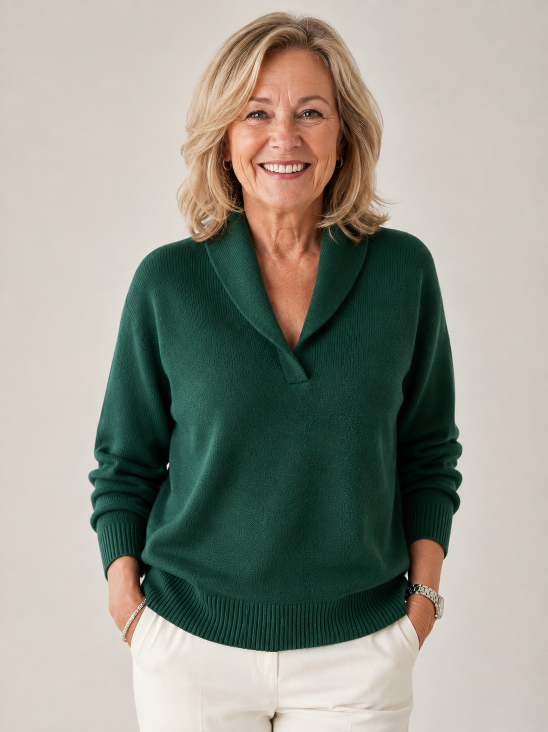 Marlene | Shawl Collar Sweater