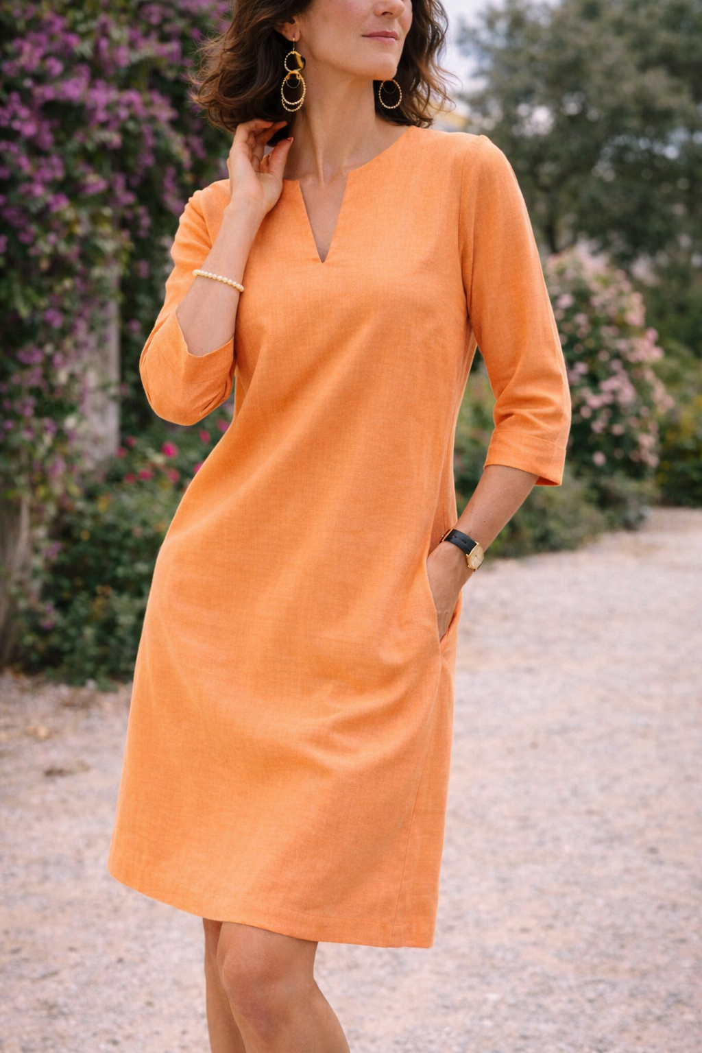 Margaret | Women V-Neck Mini Dress