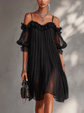 Lorena | Off-Shoulder Lace Mini Dress