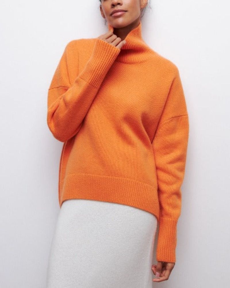 Evy Turtleneck Relaxed Fit Warm Women's