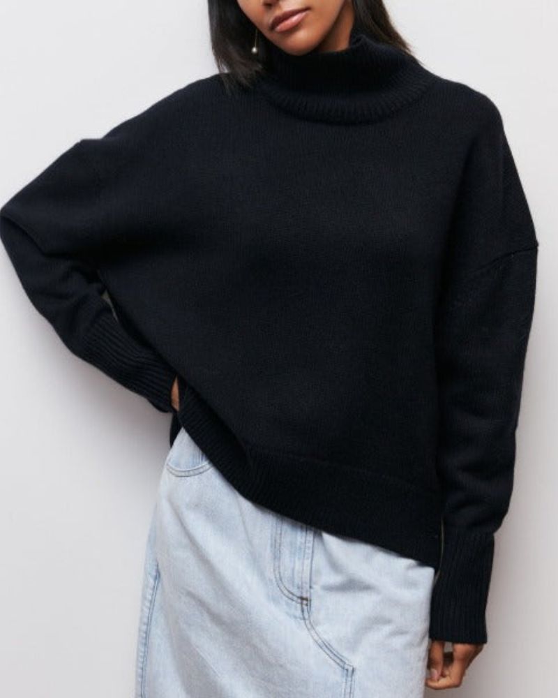 Evy Turtleneck Relaxed Fit Warm Women's