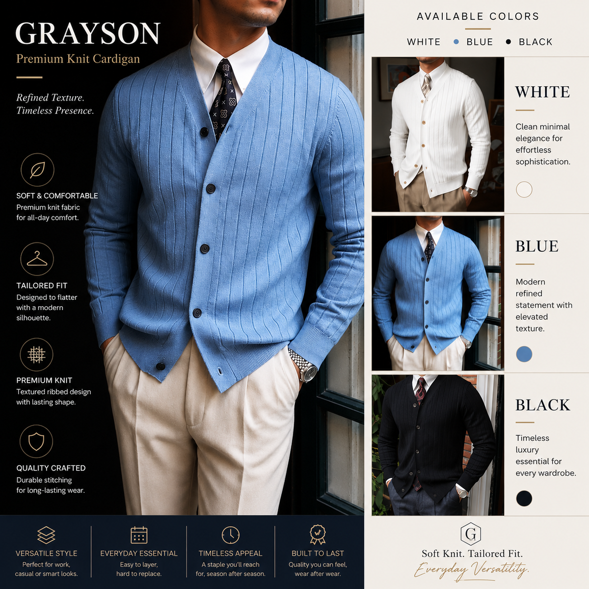 ARDEN LUXE CARDIGAN