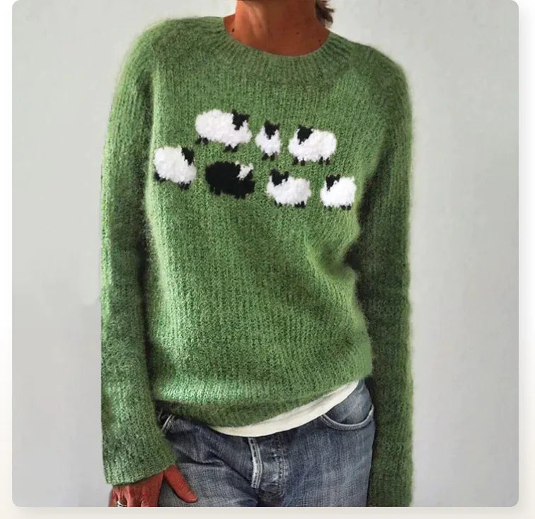 Julia | Women's Vintage Knit Sweater