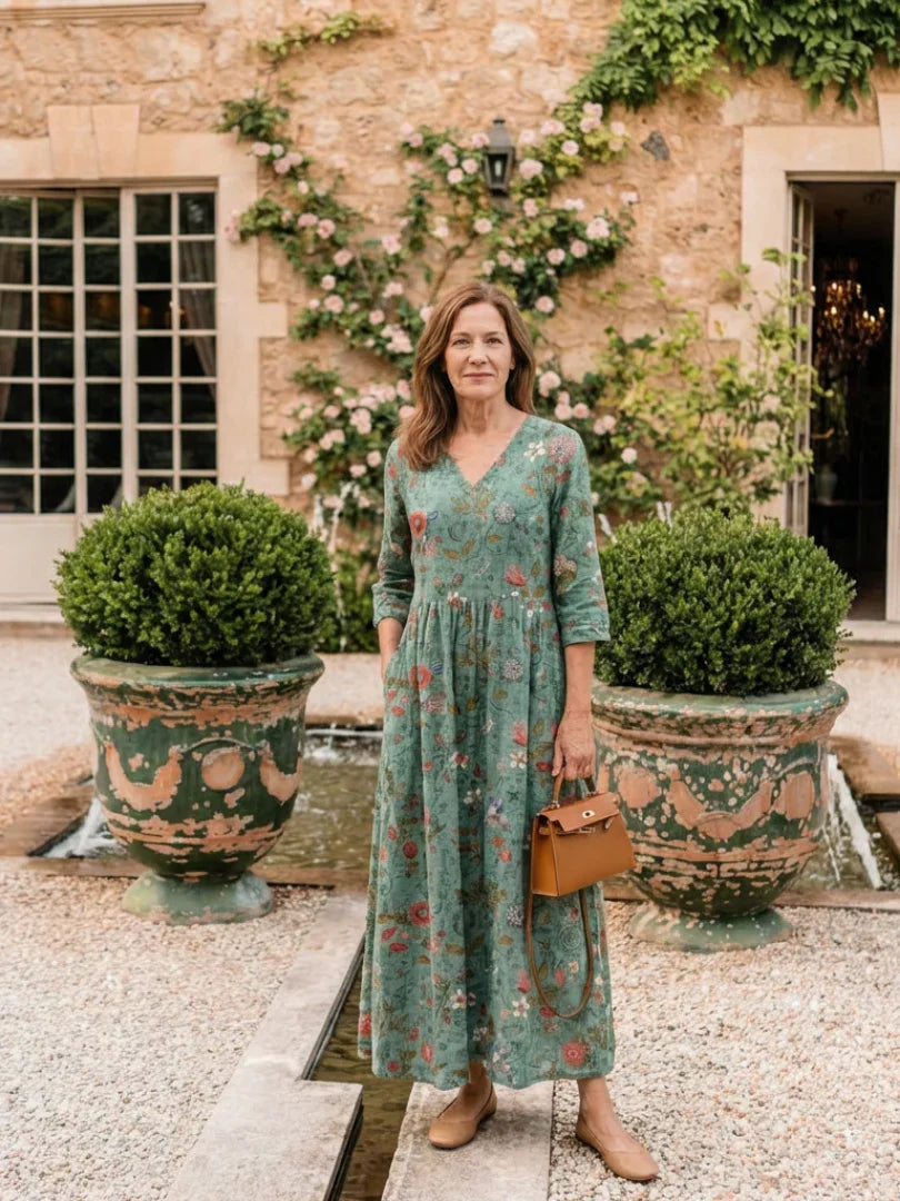 Camille | Floral Meadow Maxi