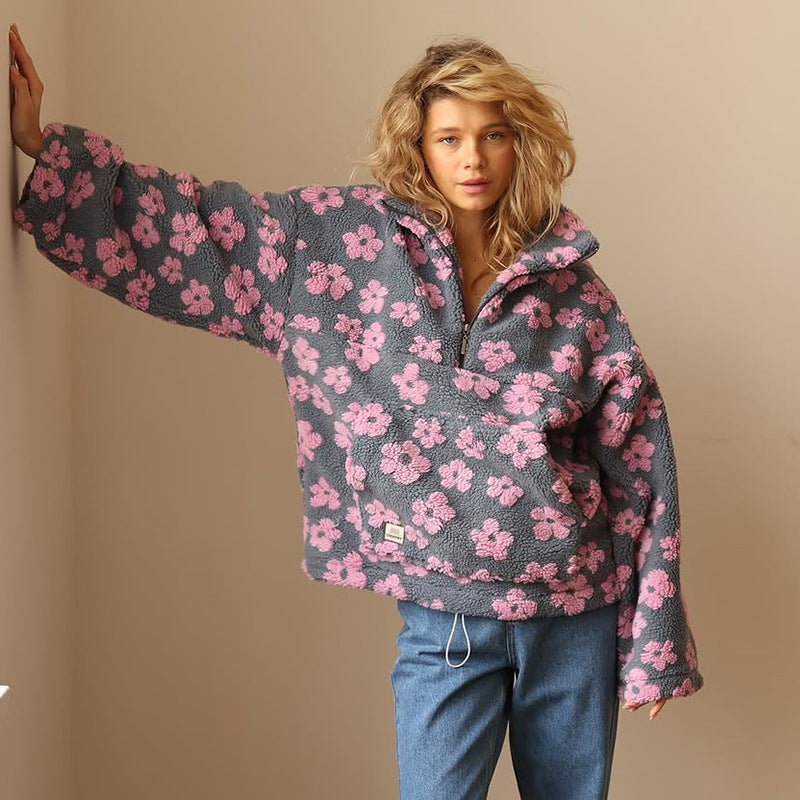 Sofia Autumn Flower Jumper for Women
