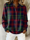 Bexley | Checkered Hoodie Blouse