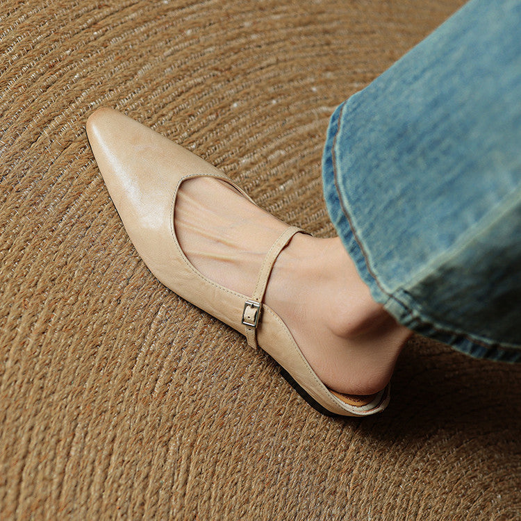 Fiorella Leather Mules