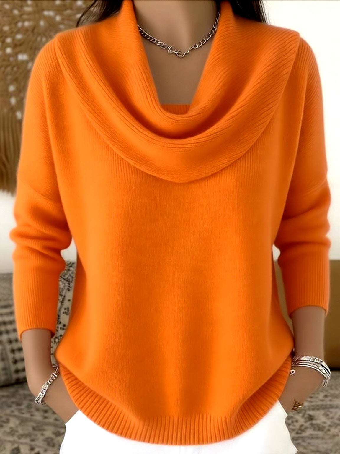 Juliette | Cowl Neck Sweater