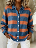 Juniper | Striped Hoodie Blouse