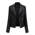 Marguerite | Women's Asymmetrical Grommet Moto Quilted Jacket