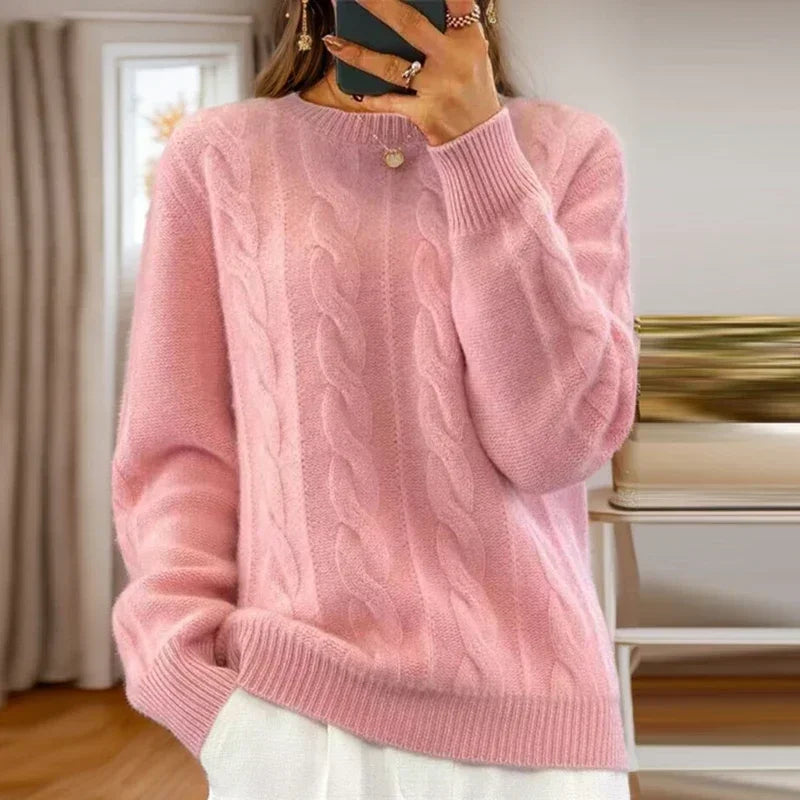 Janina Elegant Knitted Jumper for Women