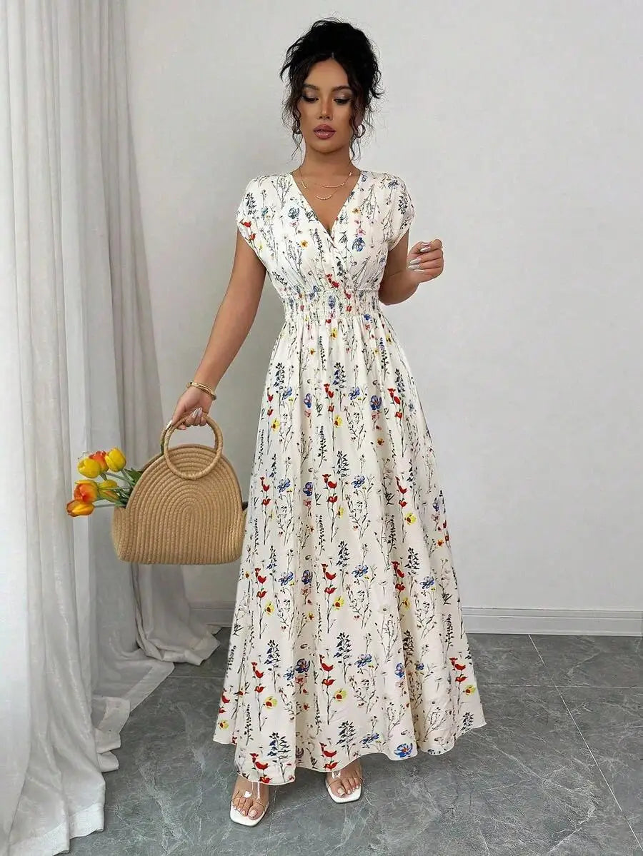 Evelyn | Ditsy Floral Maxi Dress