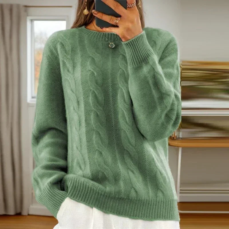 Janina Elegant Knitted Jumper for Women