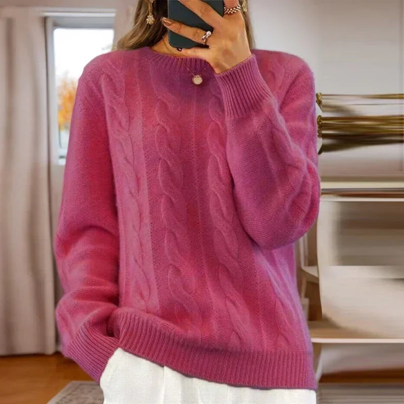 Janina Elegant Knitted Jumper for Women