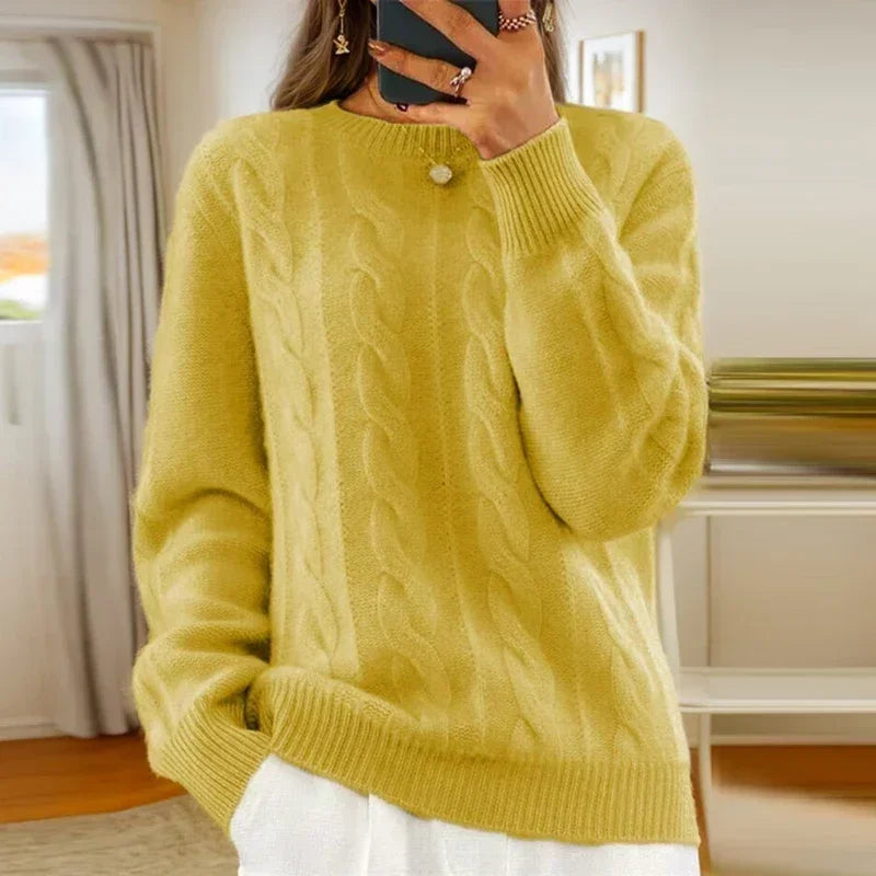 Janina Elegant Knitted Jumper for Women