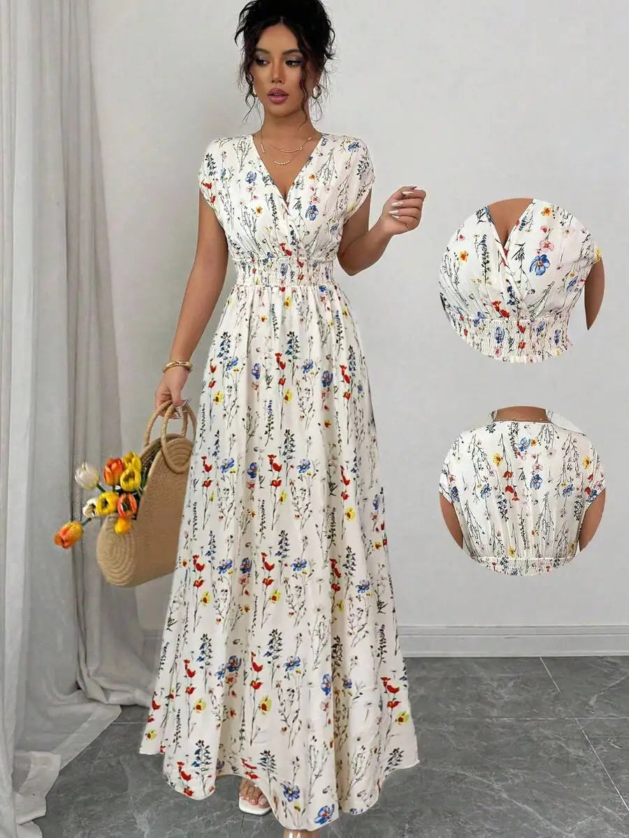 Evelyn | Ditsy Floral Maxi Dress