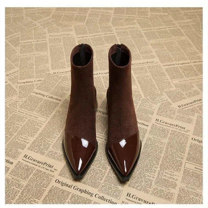 Women's Pointed Toe Ankle Boots