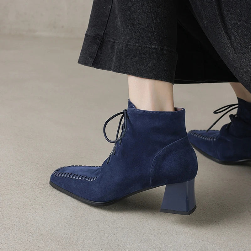Vesper Suede Lace Boots