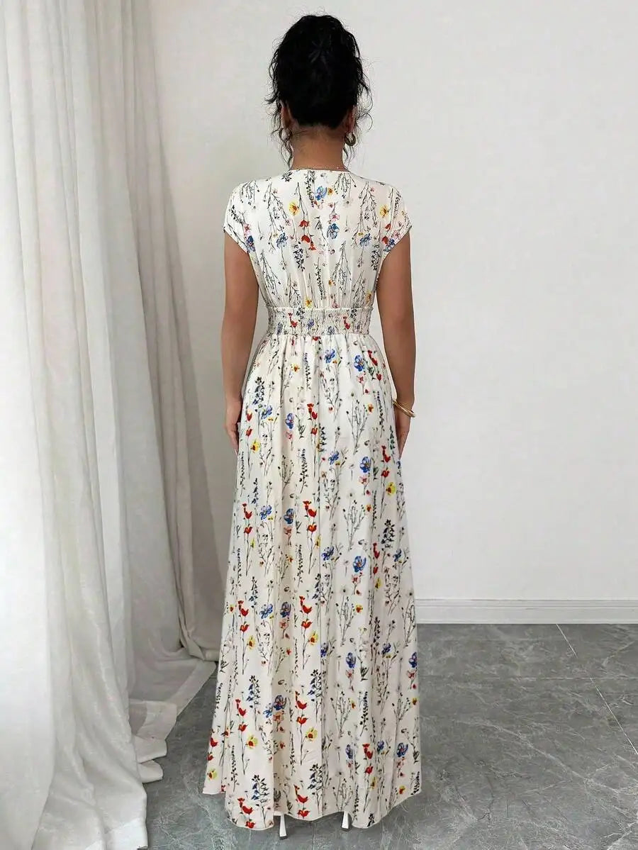 Evelyn | Ditsy Floral Maxi Dress